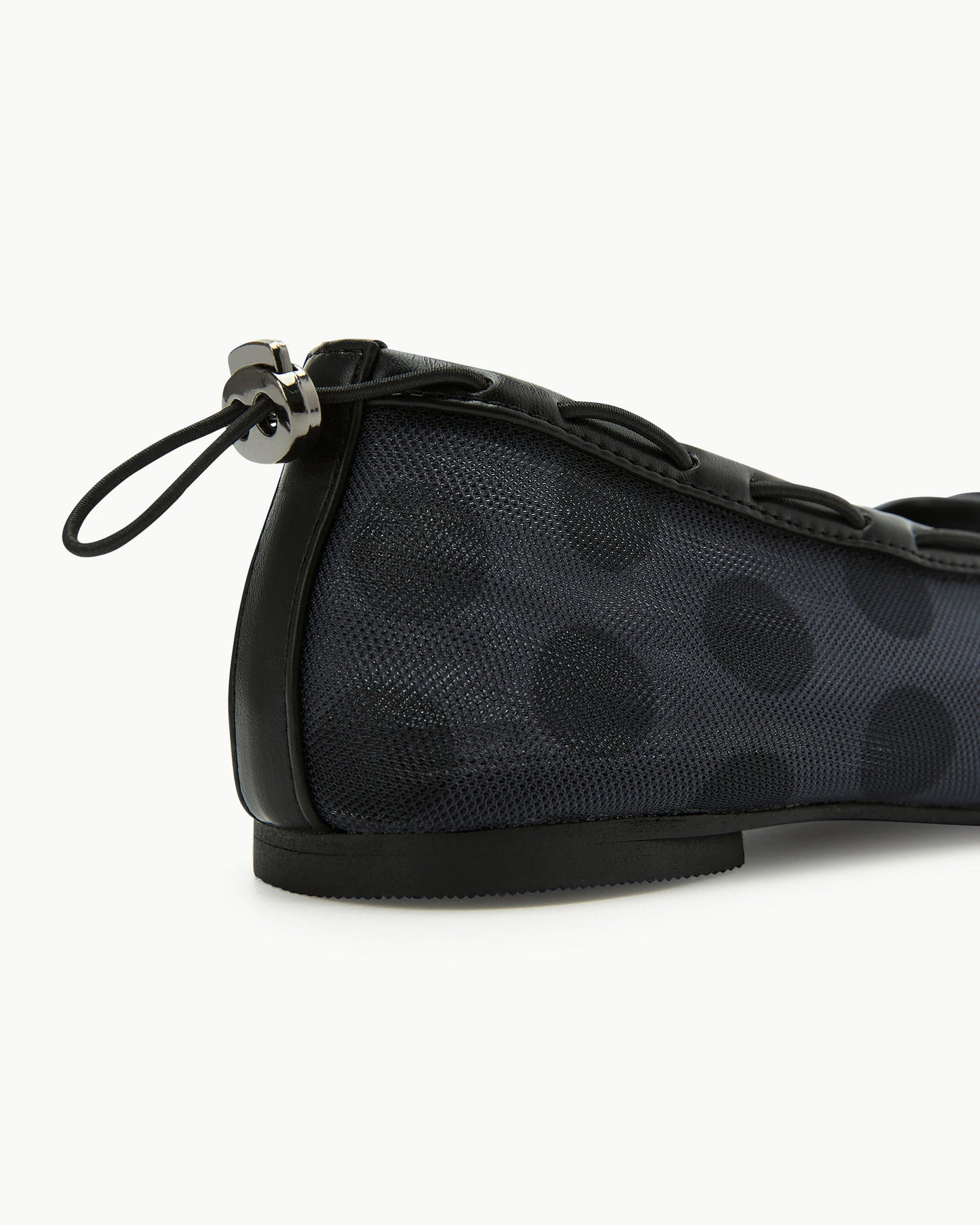 （韓國代購）PAES Mesh Air String Flat (Dot Black) 225-260