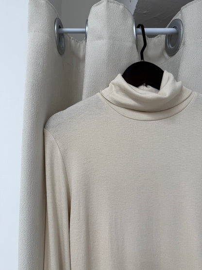 summer sale-essential turtle neck top（black）