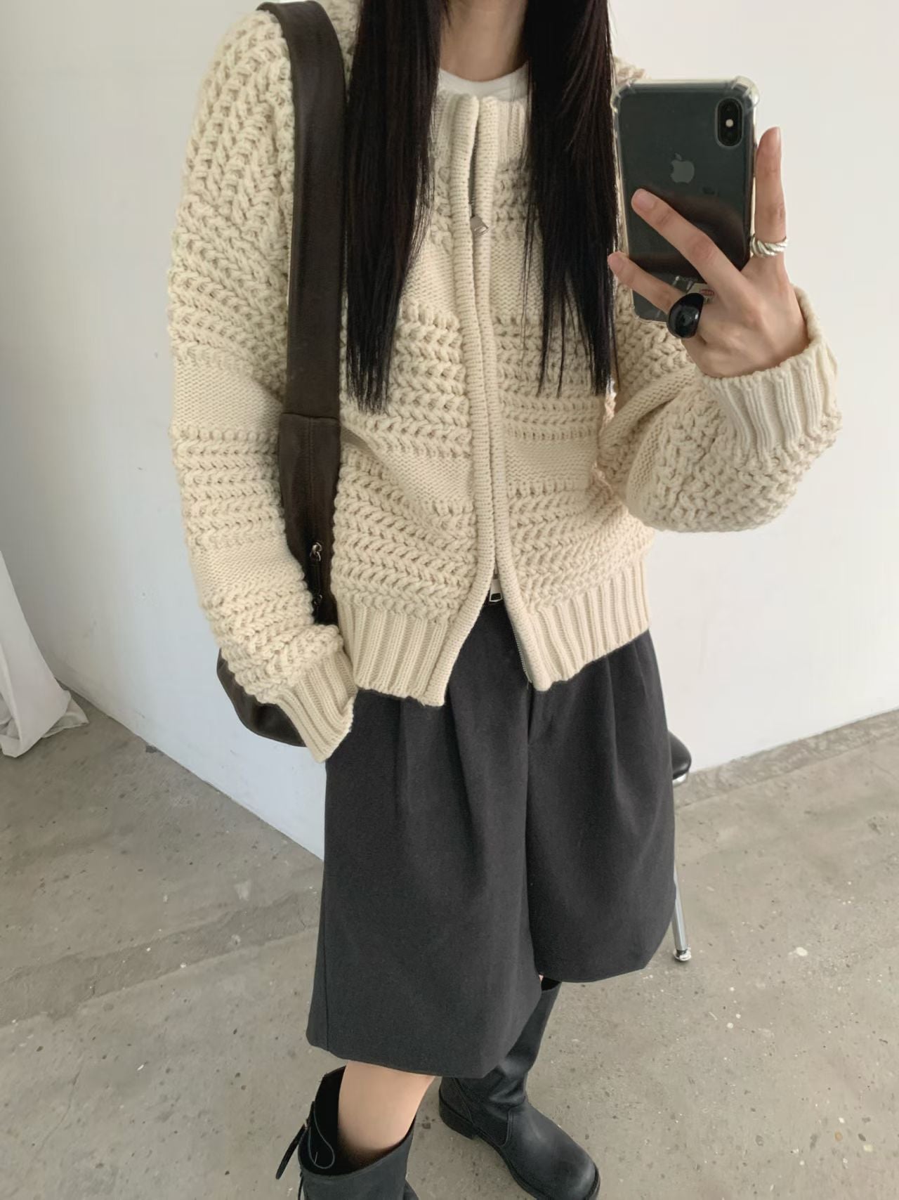 knit jacket (PRE-ORDER)