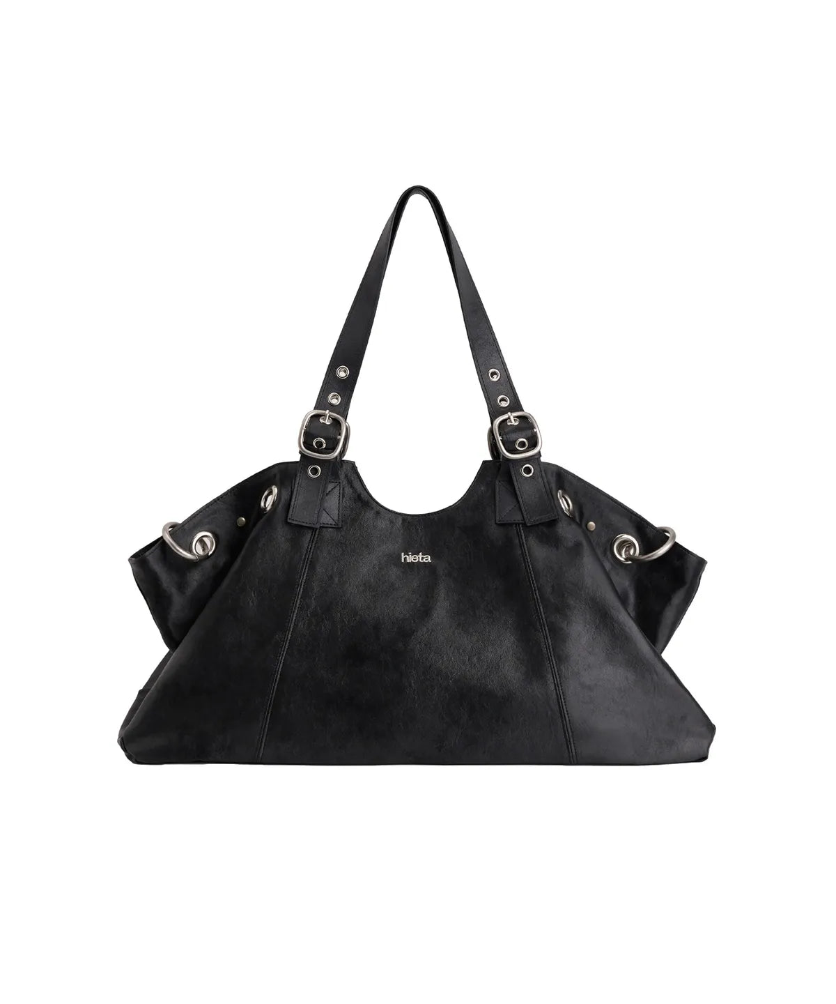 (韓國代購) HIETA becky bag(black/brown/silver/navy/light denim/powder pink)