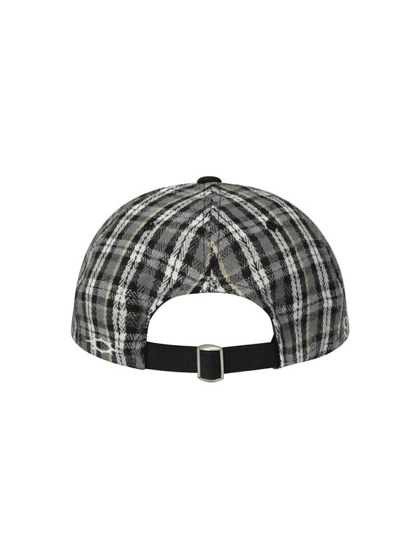 （韓國代購）LSC LC LOGO CAP (STRIPE/CHECK BLACK)<Black Friday~26 Nov>