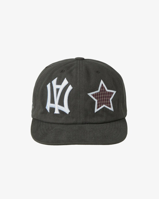 (韓國代購)AEAE STAR PATCH AE SYMBOL CAP [NAVY/CHARCOAL]<Black Friday~25/11>