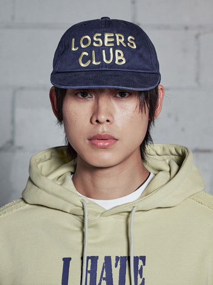 （韓國代購） LSC WASHED LOGO CAP (CHECK/BLACK/NAVY)