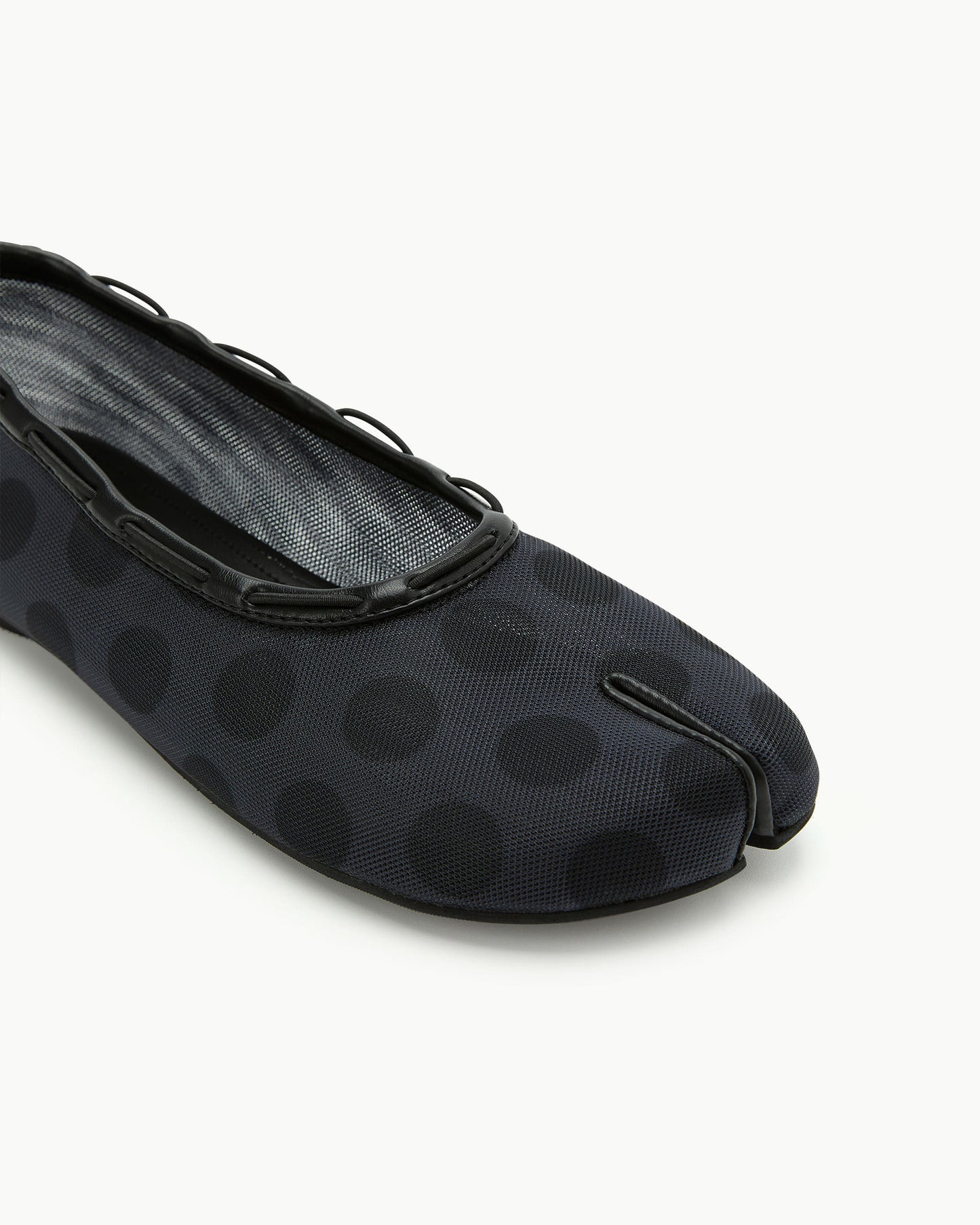 （韓國代購）PAES Mesh Air String Flat (Dot Black) 225-260