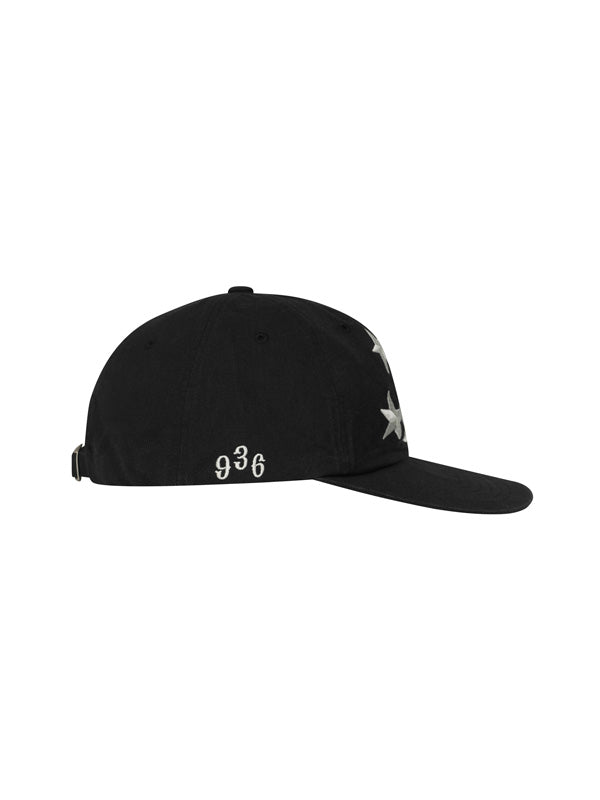 （韓國代購） LSC WASHED STAR LOGO CAP (BLACK/CREAM)