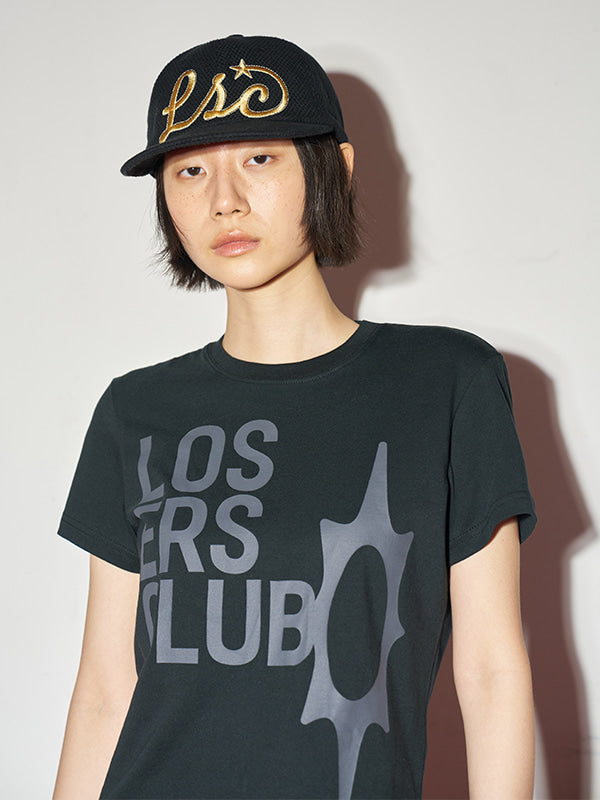 (韓國代購) LOSERSCLUB LSC LOGO TEE WOMAN (WHITE/BLACK/SKY BLUE)