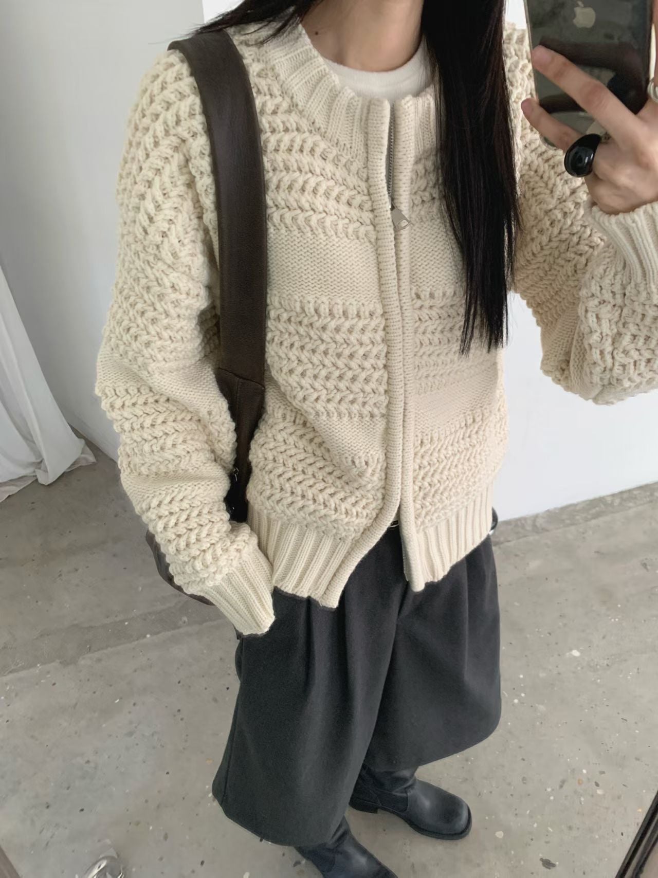 knit jacket (PRE-ORDER)