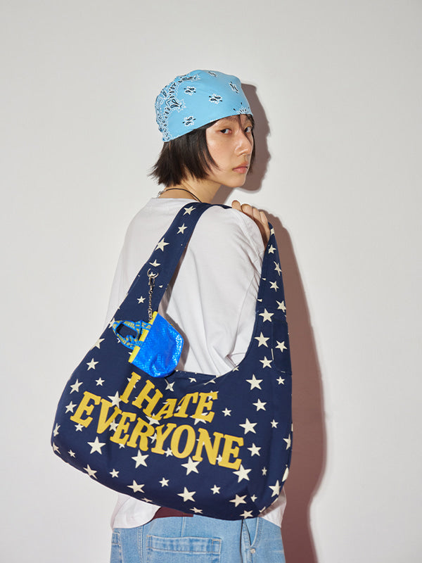 （韓國代購）Losersclub reversible shoulder bag （red/navy)