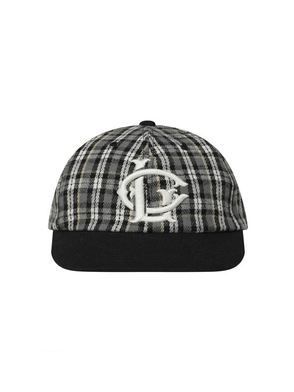 （韓國代購）LSC LC LOGO CAP (STRIPE/CHECK BLACK)<Black Friday~26 Nov>