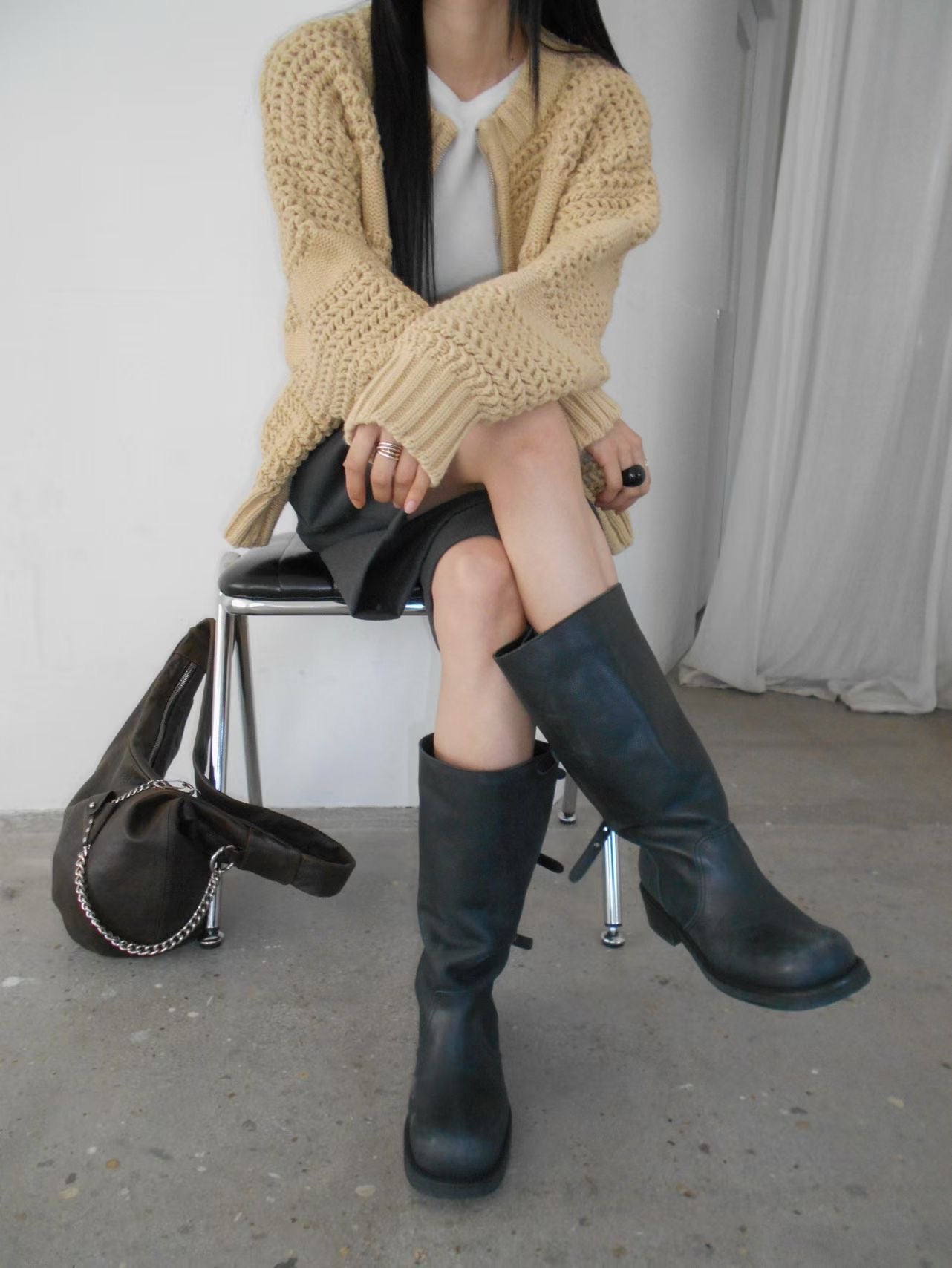 knit jacket (PRE-ORDER)