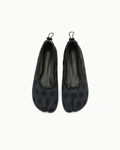 （韓國代購）PAES Mesh Air String Flat (Dot Black) 225-260