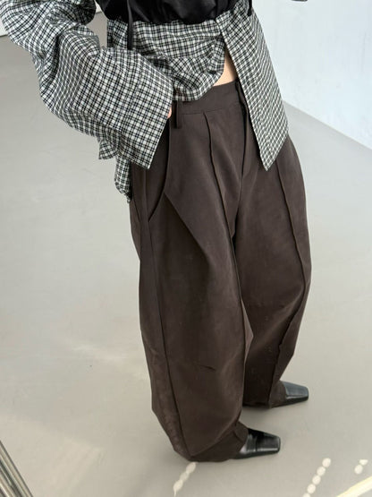 winter barrel legs pants  (PRE-ORDER)