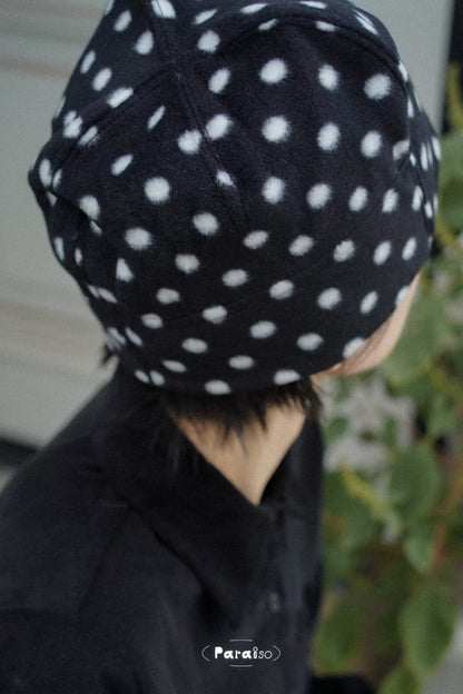 \ 驚喜價 / dots beanie (brown/black) 現貨