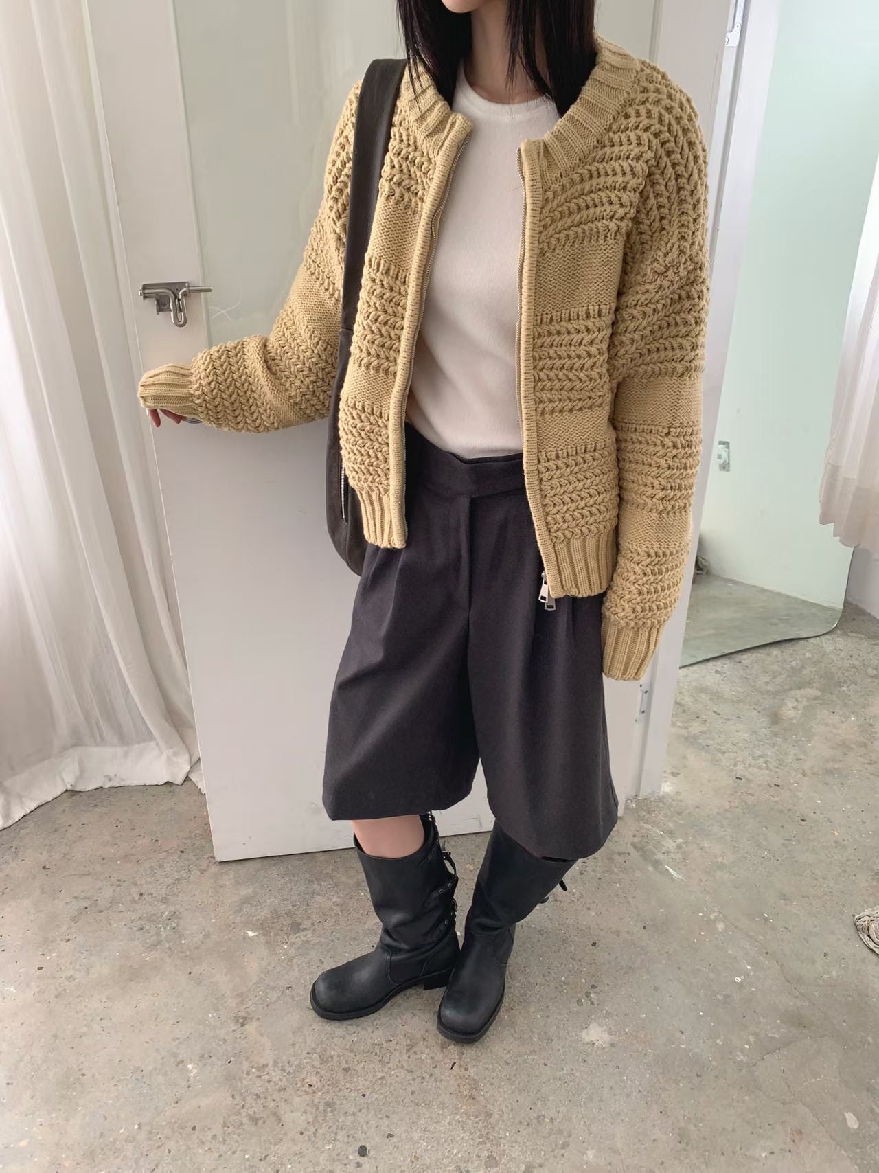 knit jacket (PRE-ORDER)