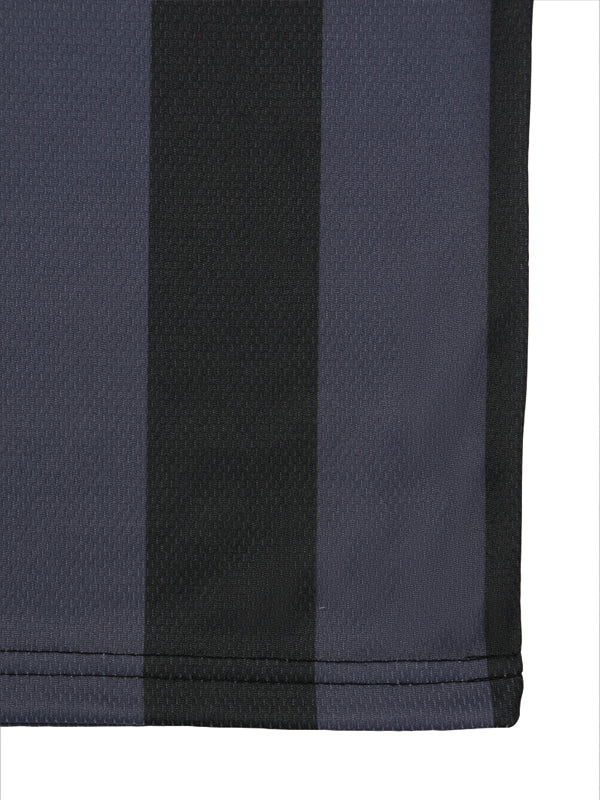 (韓國代購) LOSERSCLUB LSC LOGO STRIRE CROP MESH TEE (BROWN/CHARCOAL)