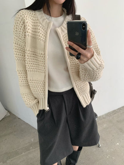 knit jacket (PRE-ORDER)