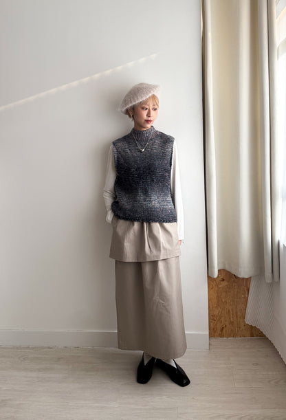 year end sale-high neck knit vest 現貨