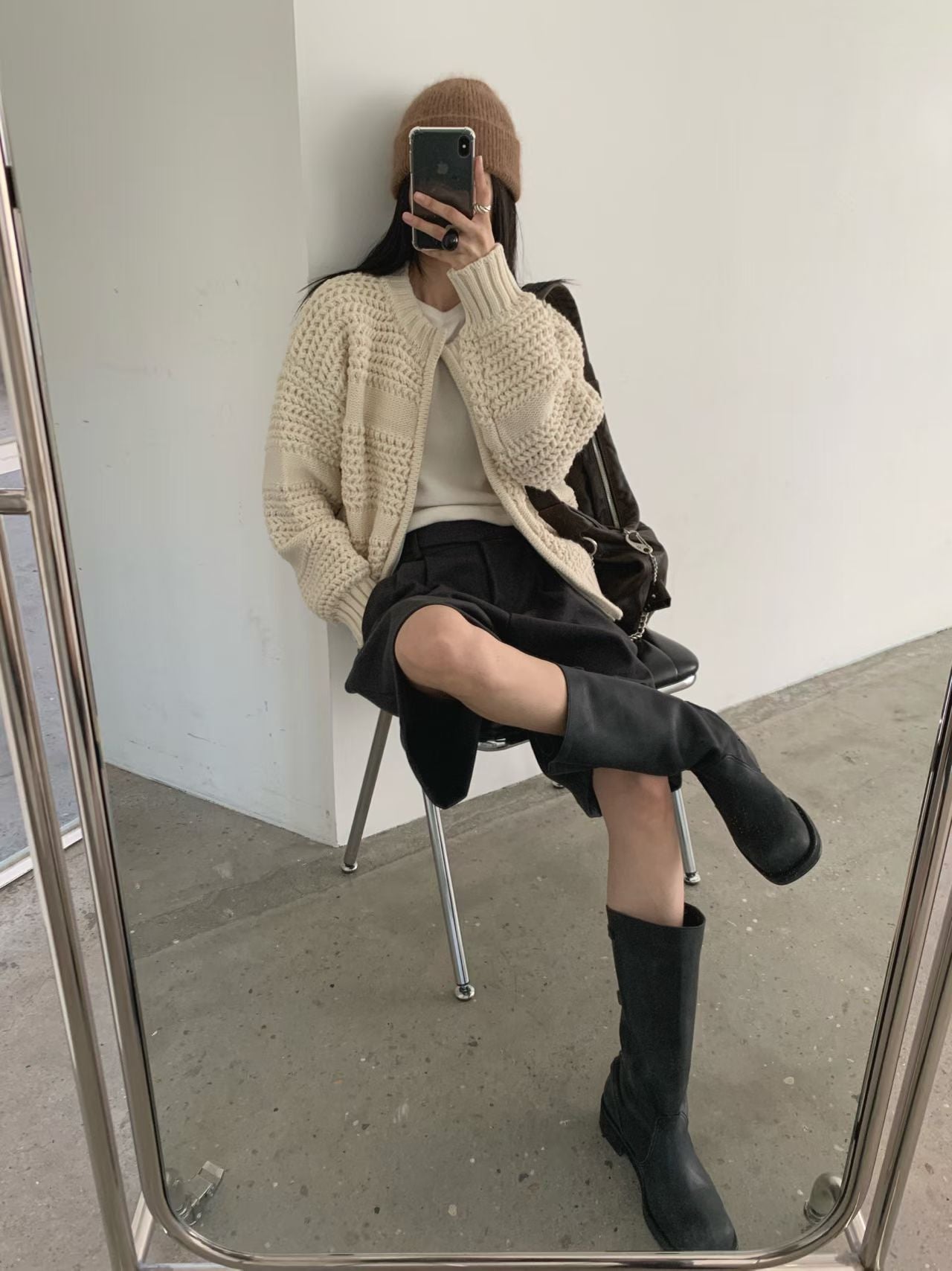knit jacket (PRE-ORDER)
