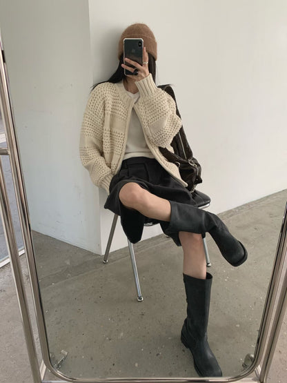 knit jacket (PRE-ORDER)