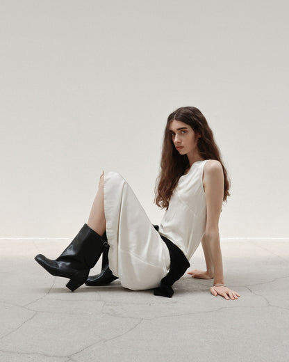 （韓國代購）PAES Wide Buckle Tabi Boots（ Black）（230-250）《官方26/9後出貨》