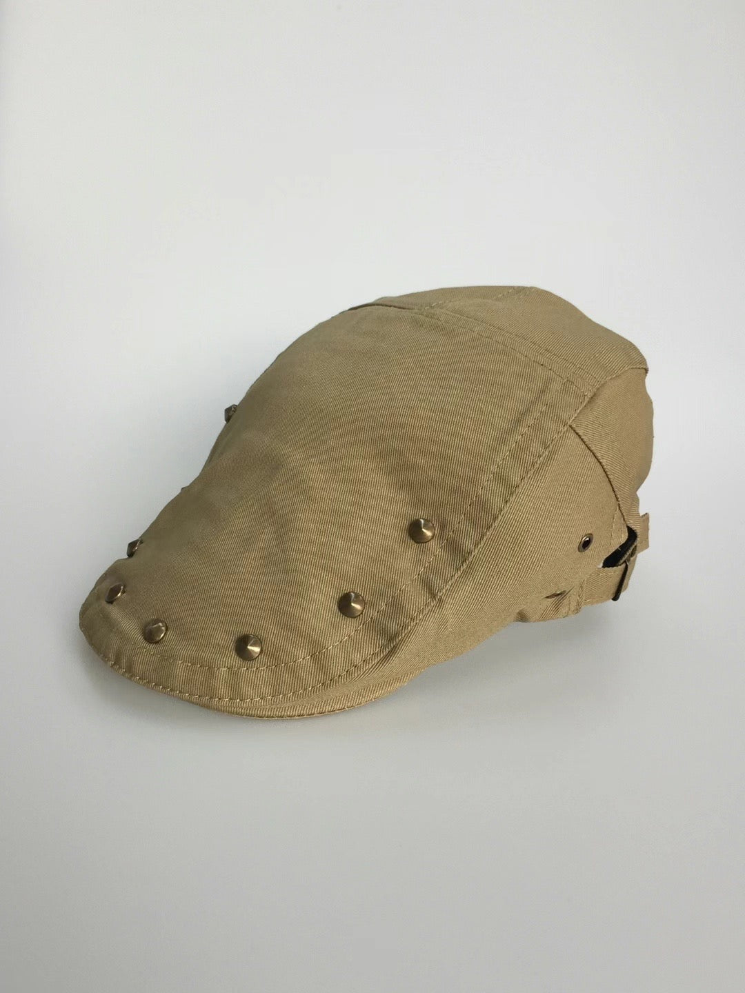 rivet hunting cap(beige/black)