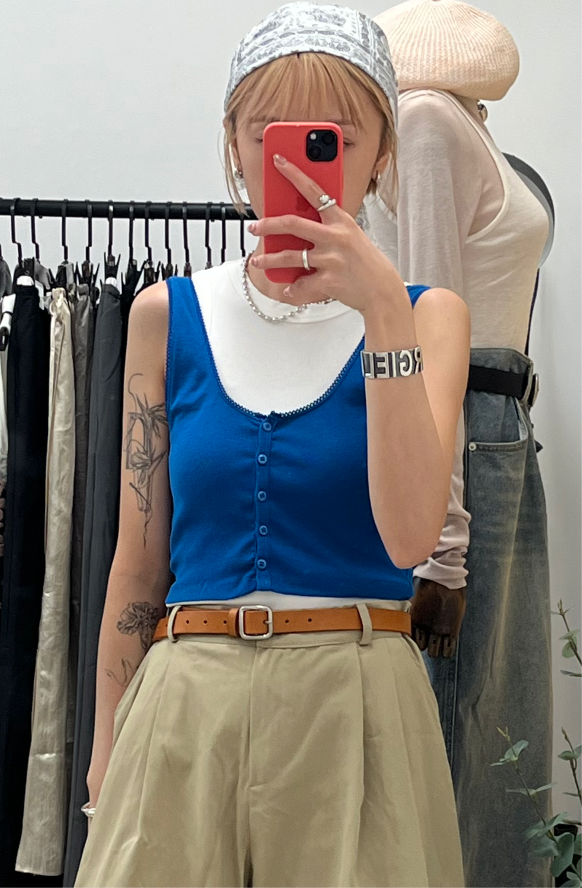 (sale)Little vest(blue) 現貨