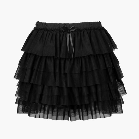 （韓國代購）ROUGHNECK  Sheer Tutu Pants Skirt Black(官方20/11後出貨）