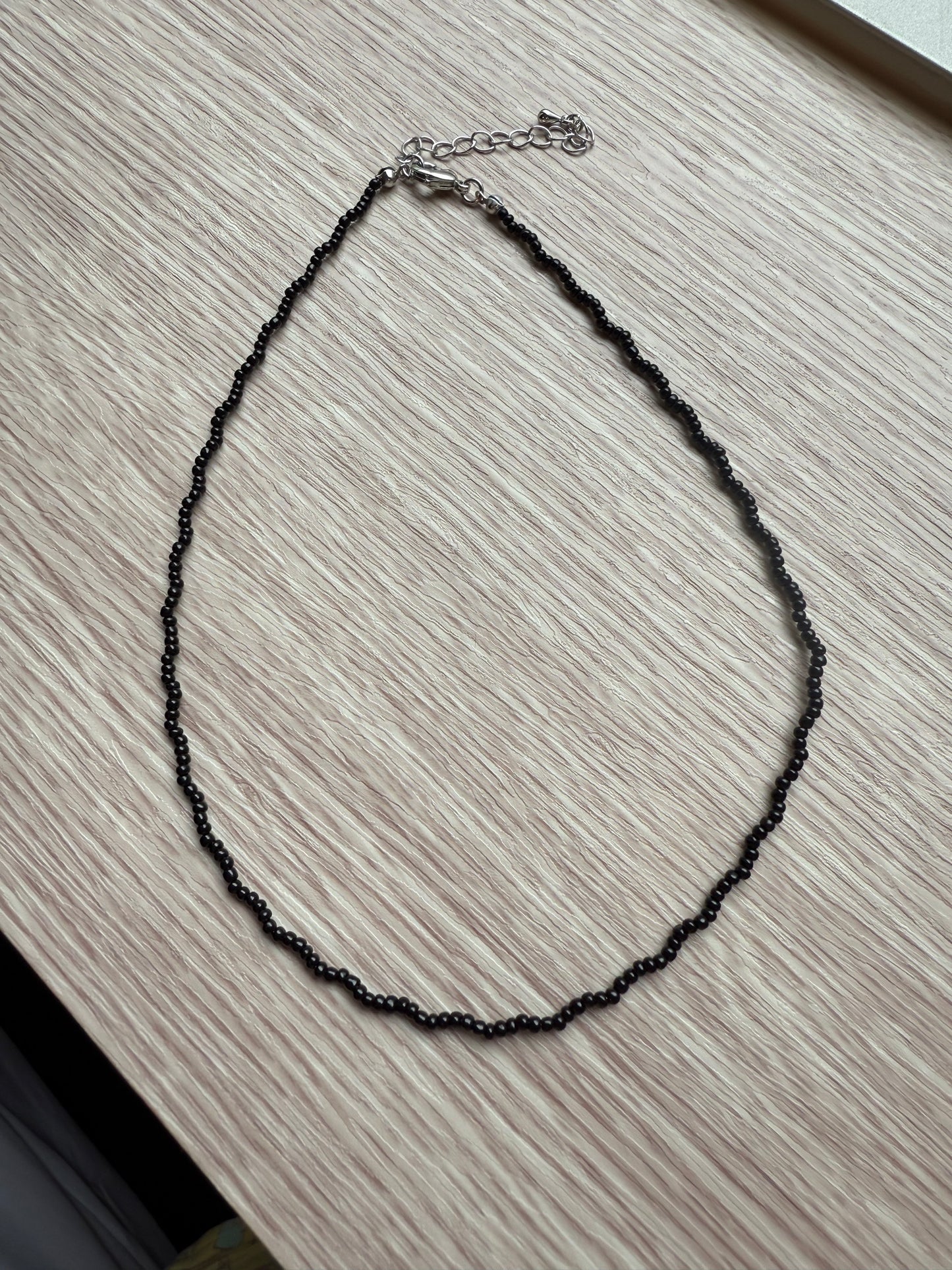 beads choker（brown/black）