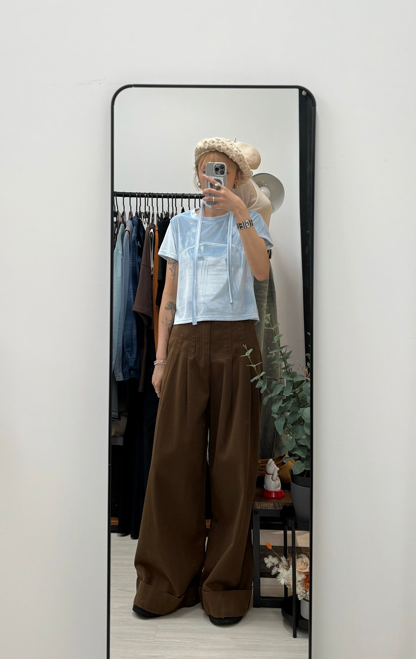 brown long pants(＼170神褲／) （現貨）