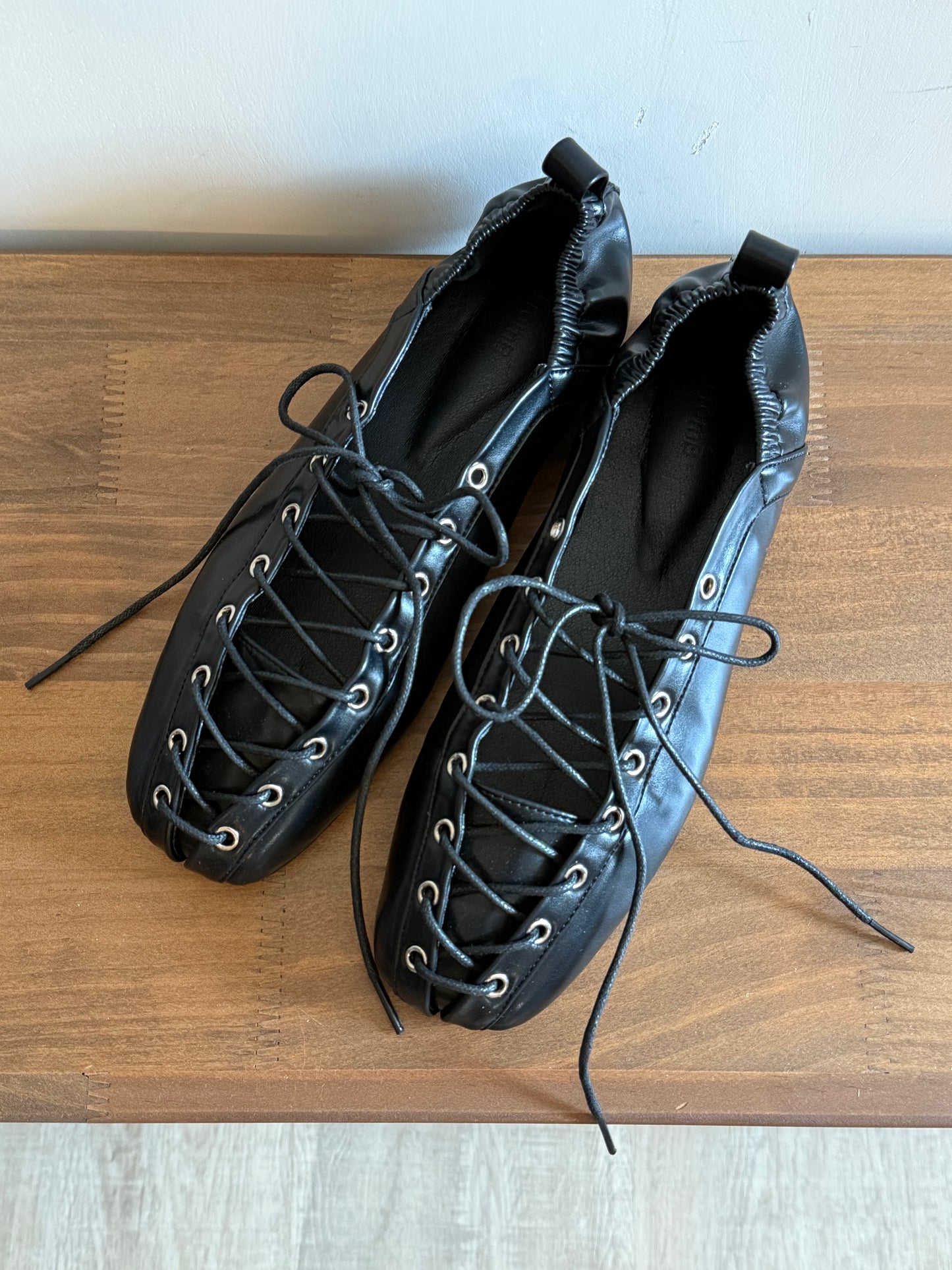 lace up ballet flats (230-250)