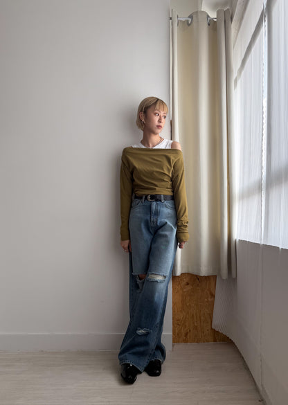 damaged jeans(s/m)