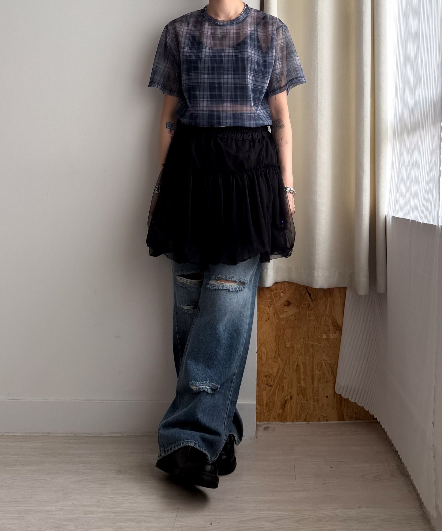 damaged jeans(s/m)