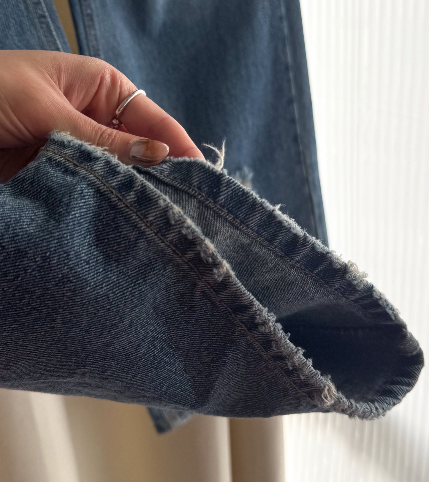 damaged jeans(s/m)