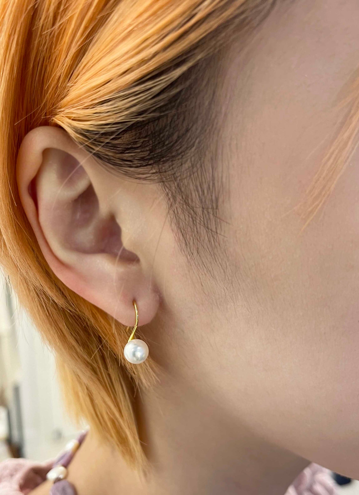 (SALE)S925 PEARL EARRINGS