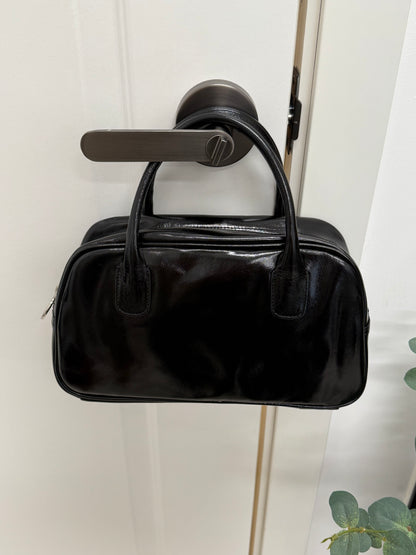 Boston bag(black/silver/butter/white)