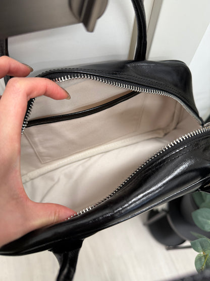 Boston bag(black/silver/butter/white)