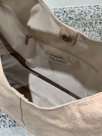 faux leather triangle bag(black/beige/brown/grey/white)