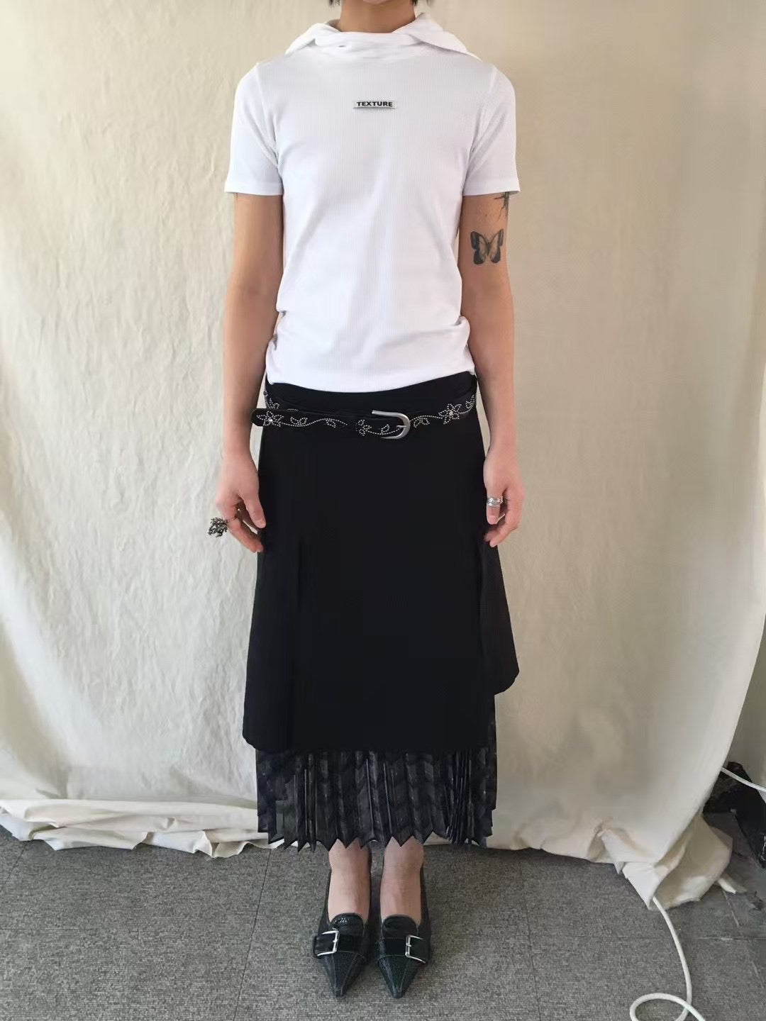 bling bling belt(black)
