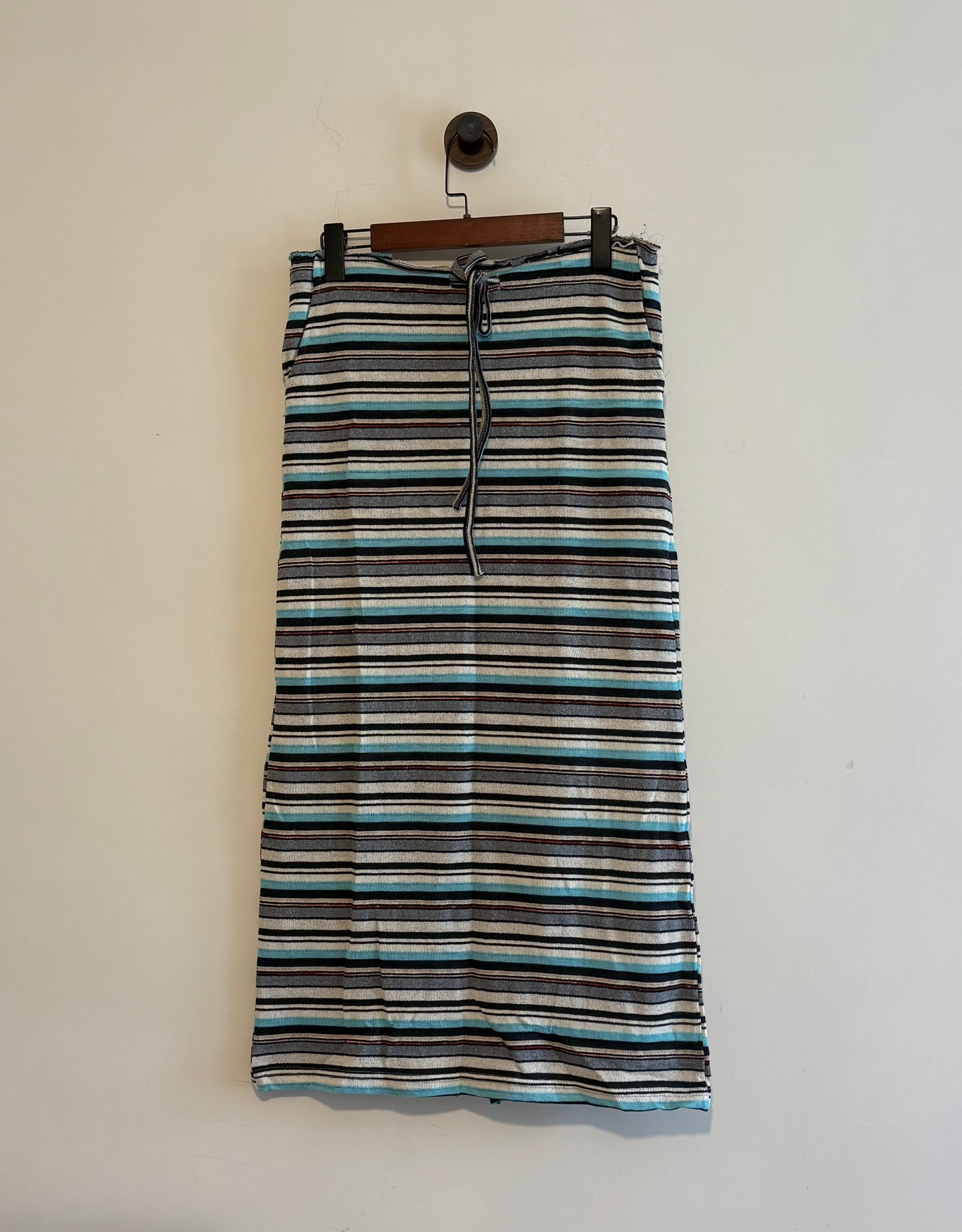 summer sale- striped skirt (blue)
