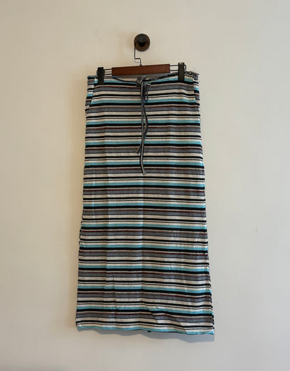 summer sale- striped skirt (blue)