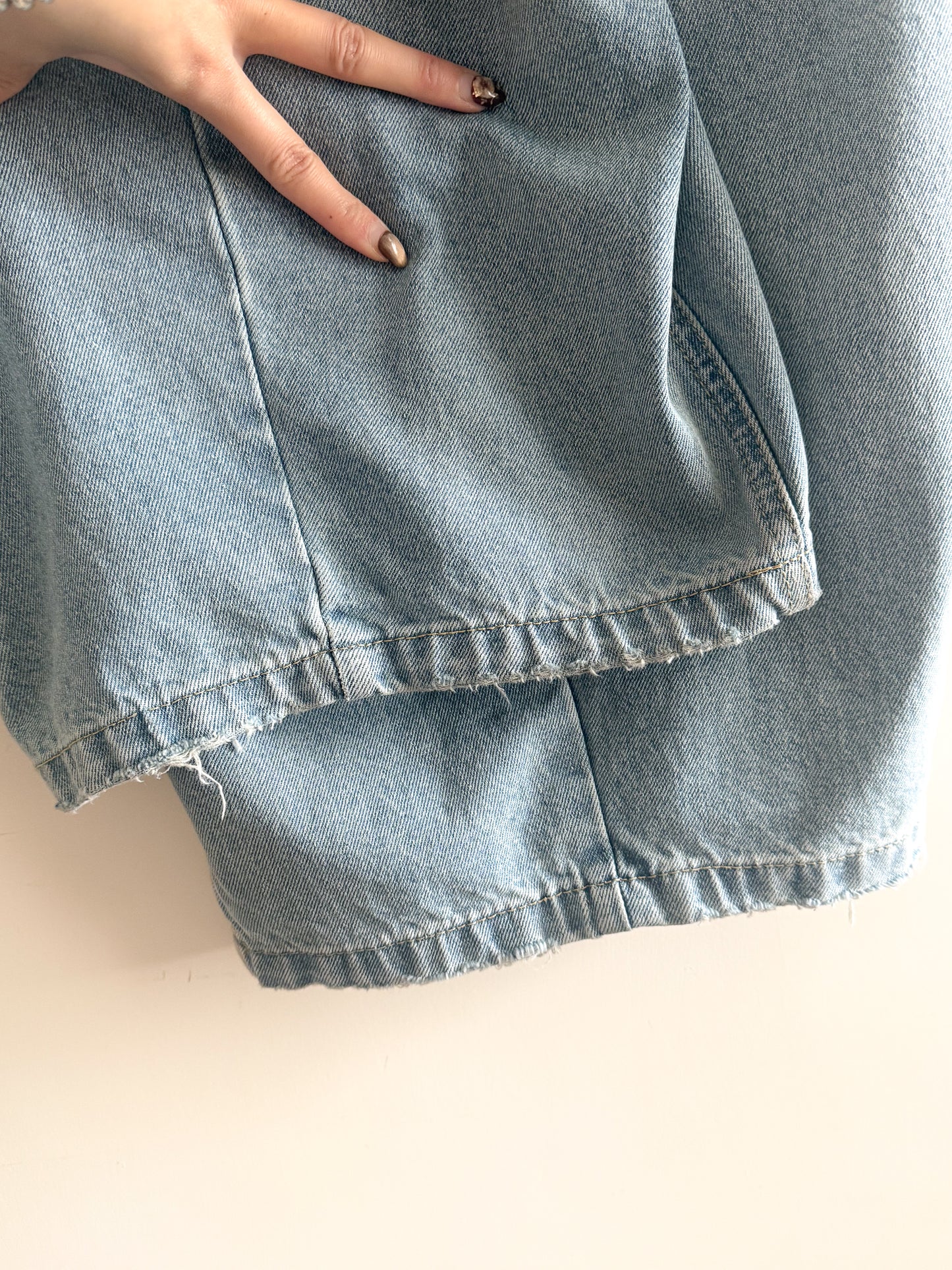 balloon jeans(beige/blue/white)