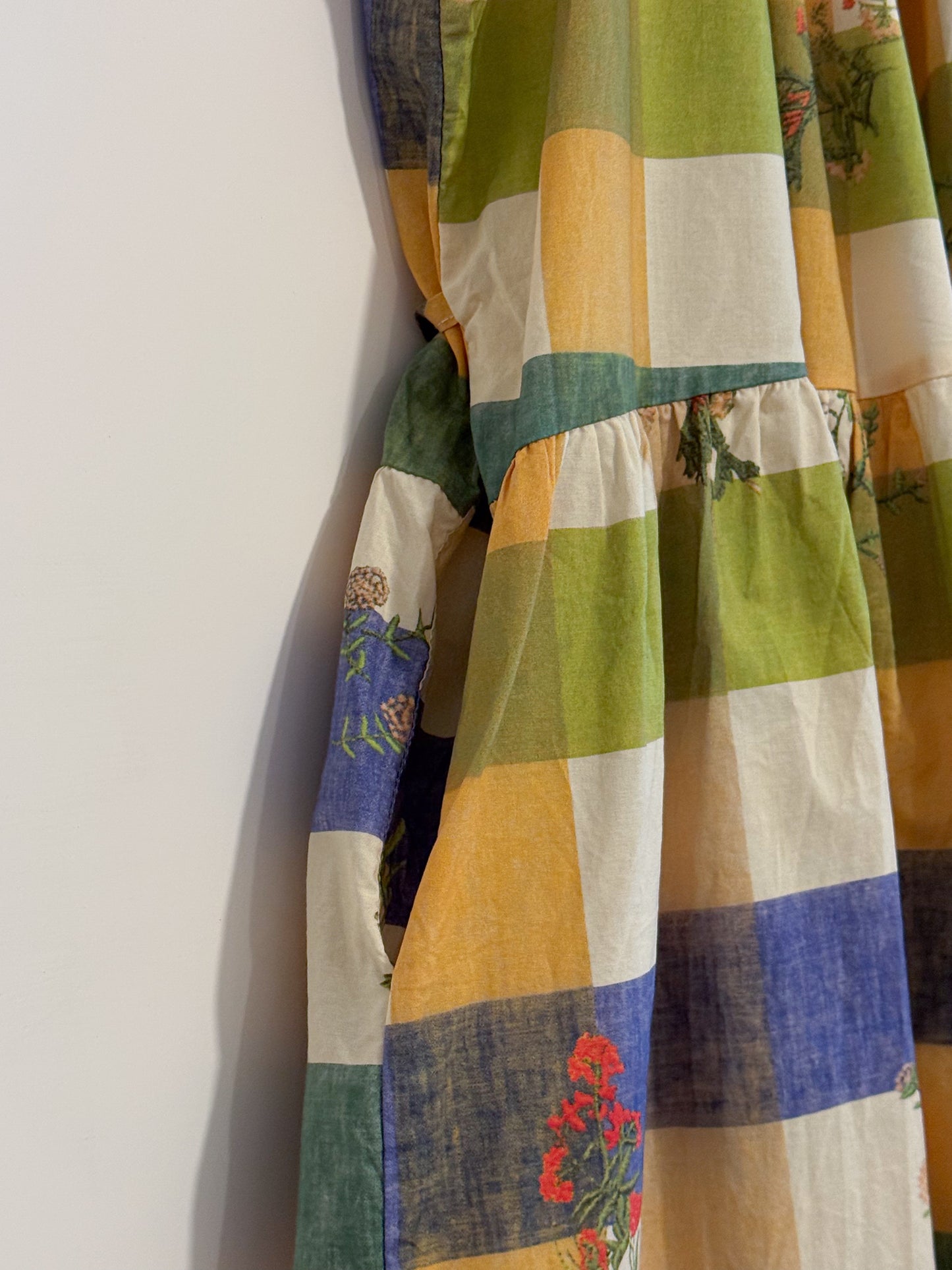 picnic dress(green/blue) 店主推介！高質 兩色現貨