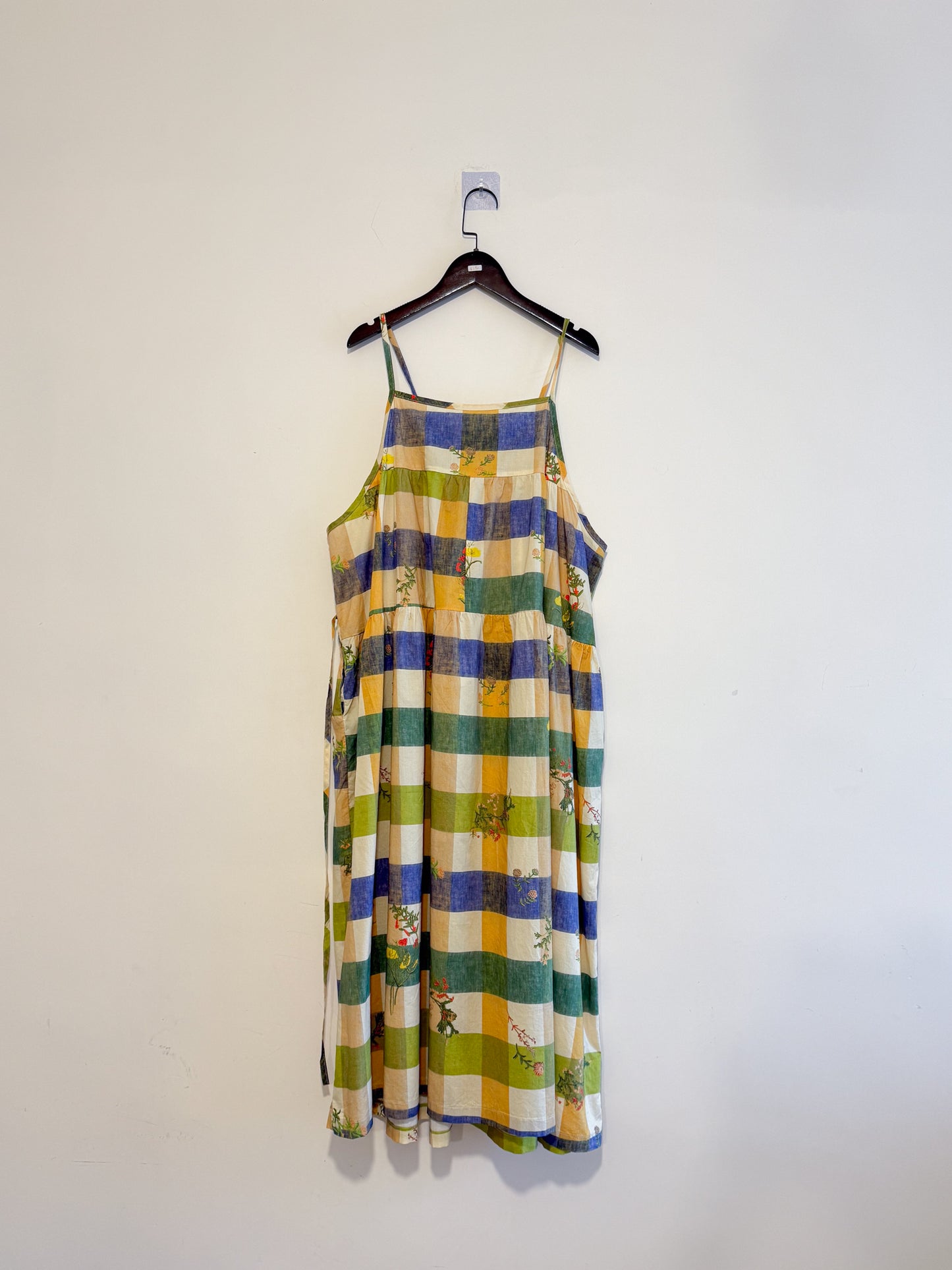 picnic dress(green/blue) 店主推介！高質 兩色現貨