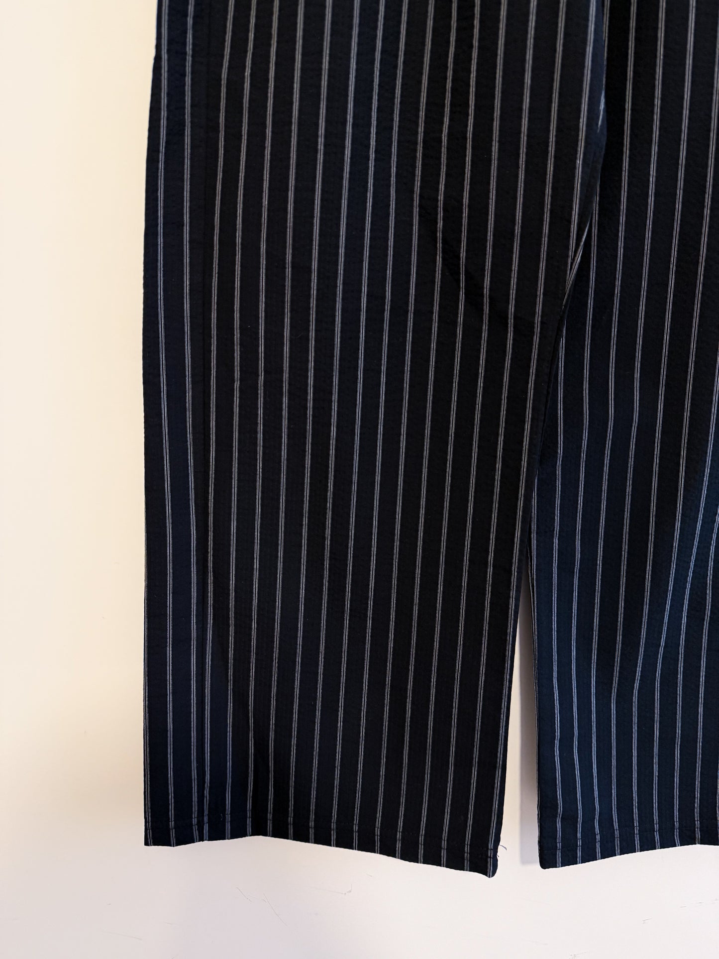 summer striped wide pants(black/brown) 現貨