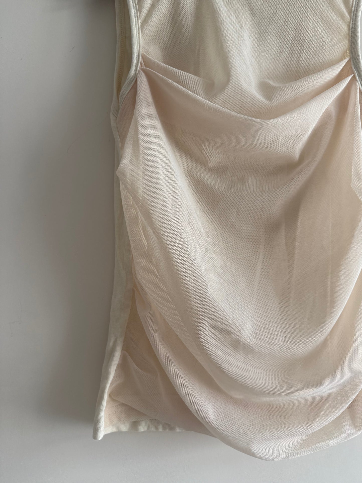 year end sale-sheer vest（cream)