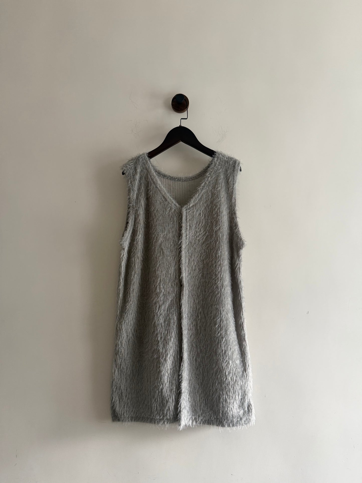 year end sale-2 way momo vest(ivory/grey/black) 現貨