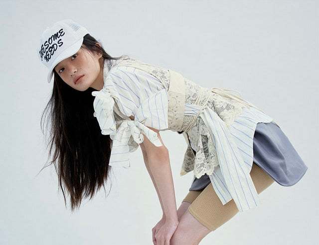 韓國代購：AWESOME NEEDS TRUCKER CAP(WHITE/BROWN/BLACK)