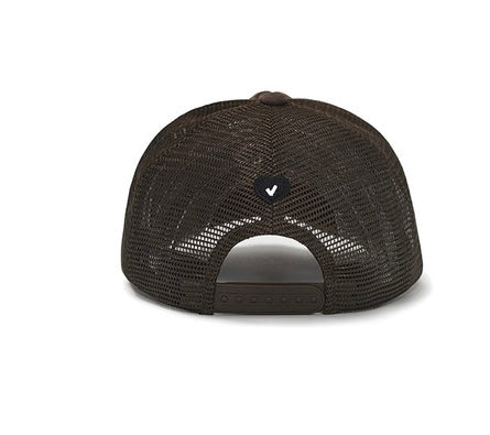 韓國代購：AWESOME NEEDS TRUCKER CAP(WHITE/BROWN/BLACK)