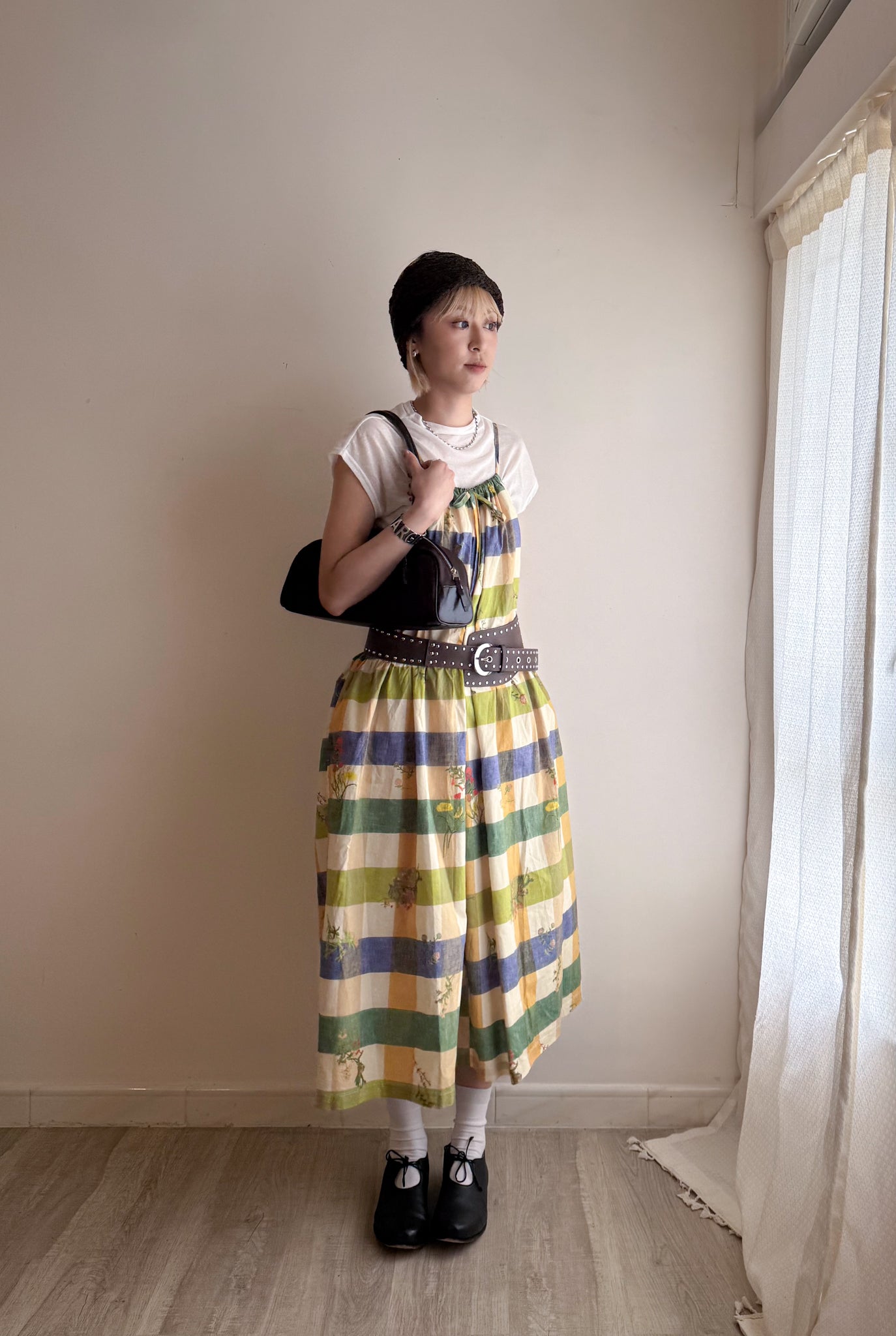 picnic dress(green/blue) 店主推介！高質 兩色現貨