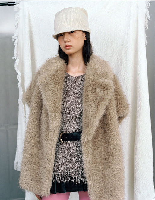 韓國代購：AWESOME NEEDS FLAP KNIT CAP (OATMEAL/BLACK) <限時新貨9折優惠1/12 10PM截單>